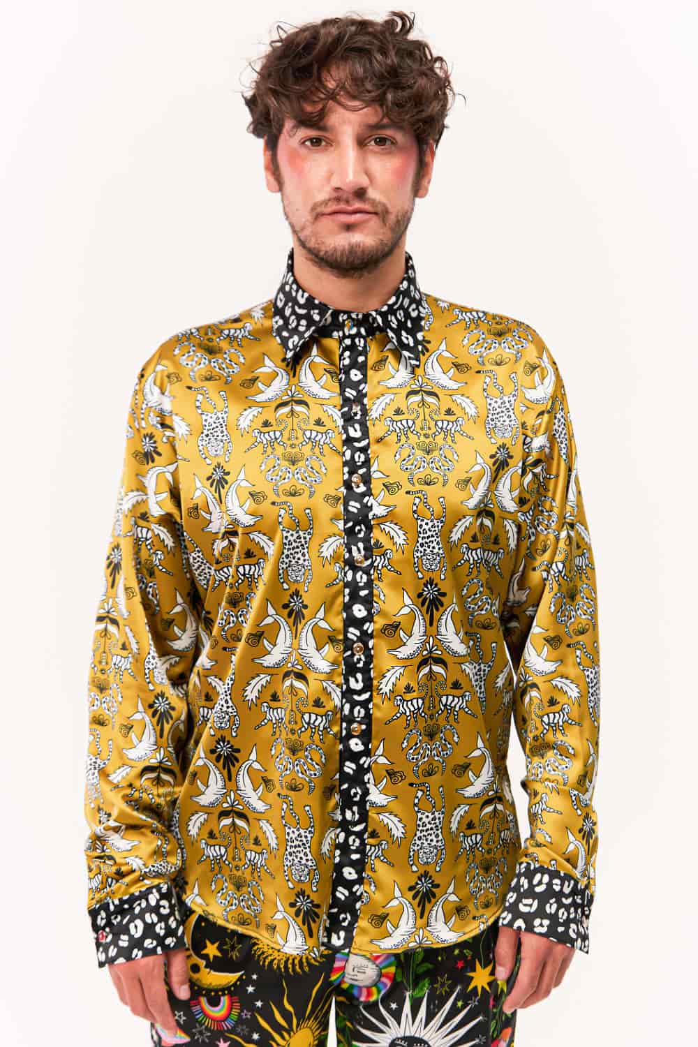 Camisa Manga Larga Unisex / Estampado Fauna Sagrada - miniatura 2