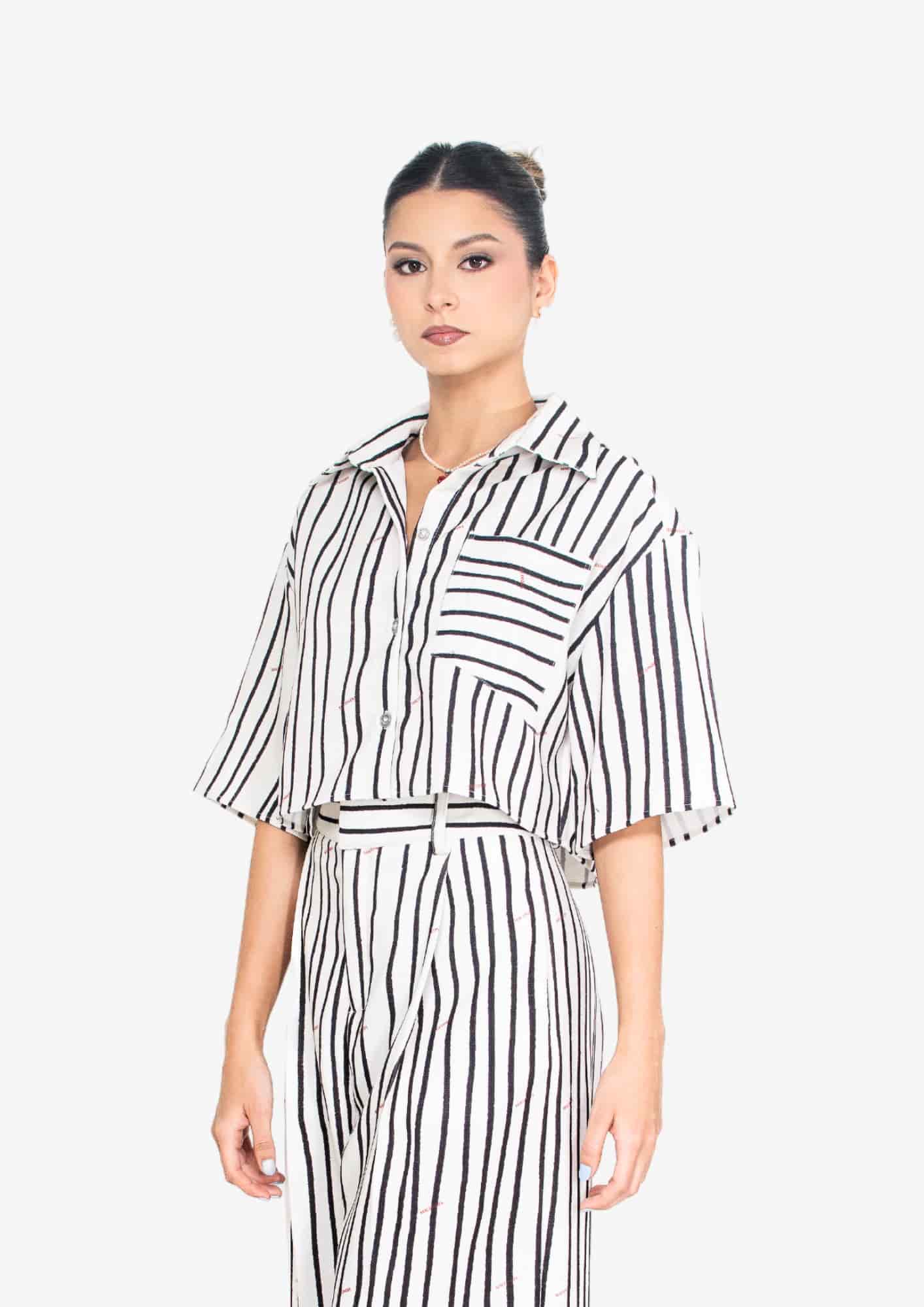 White Stripes Shirt - miniatura 1