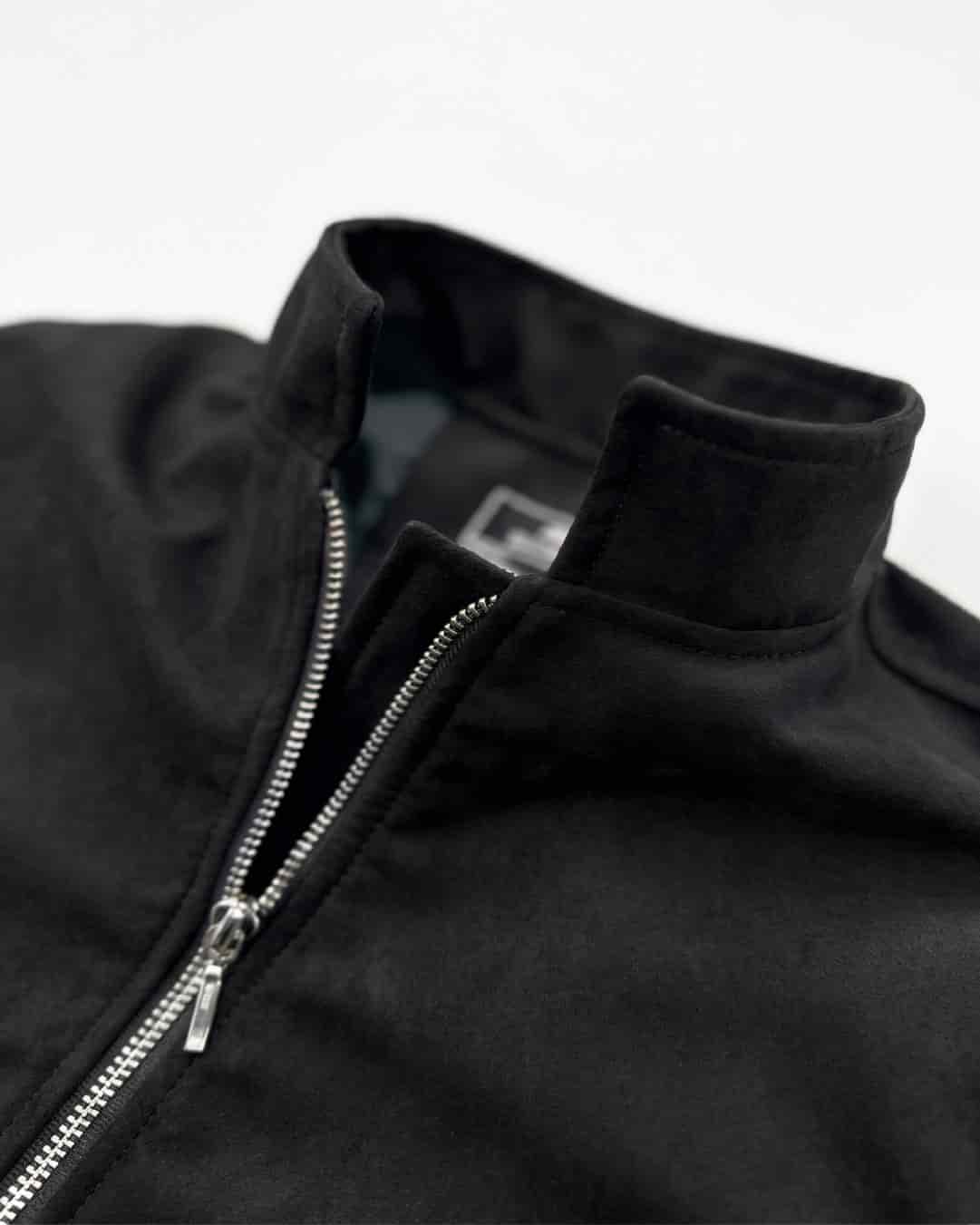 Chaqueta Cambridge Gamuza Negra Hombre - miniatura 5