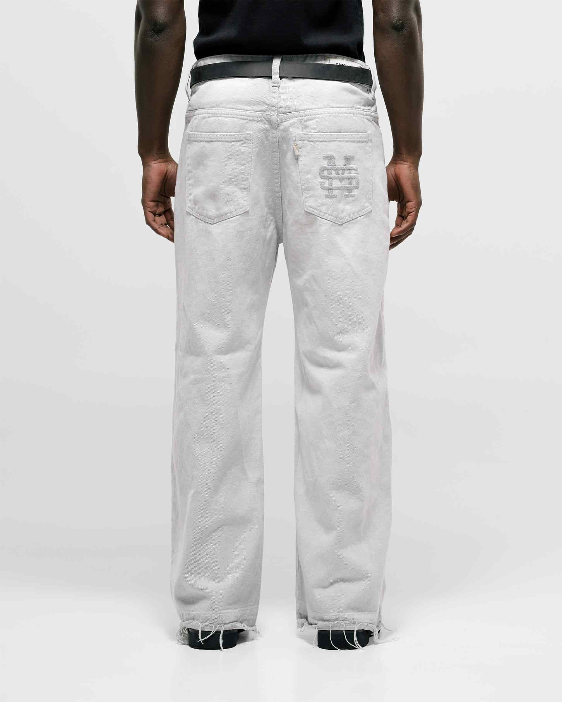 Flared Pants - Gris Claro Desgastado - miniatura 6