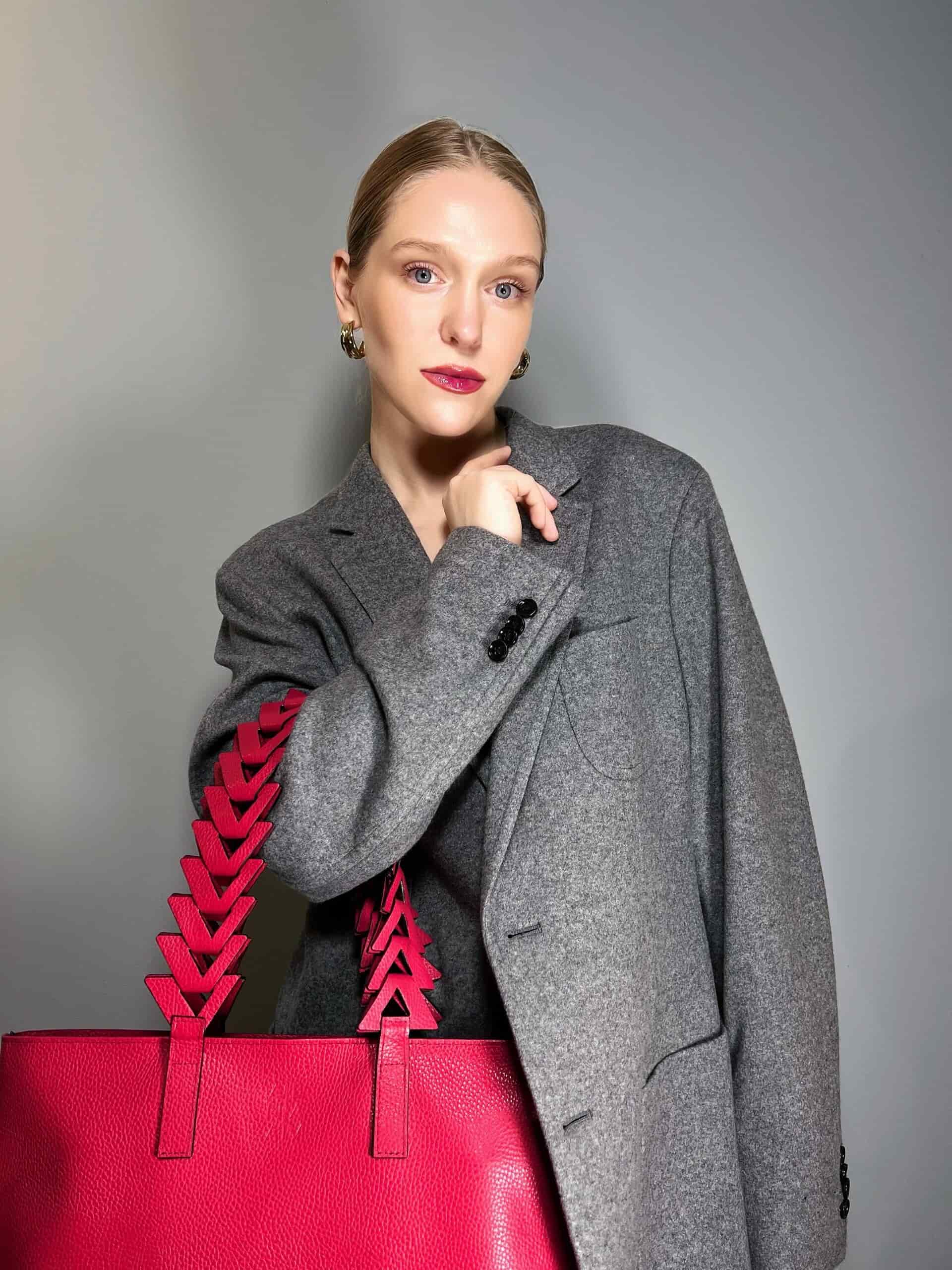 Caro Laptop Tote Red 14" - miniatura 3