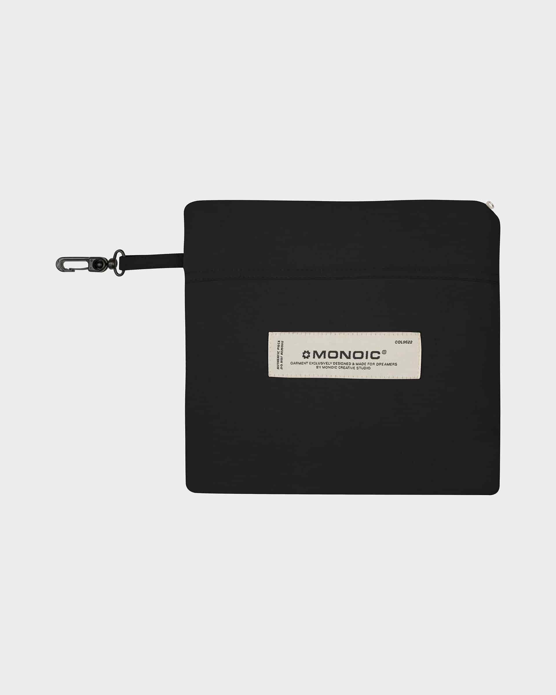 Monoic Windbreaker Jacket - Negro Oscuro - miniatura 11