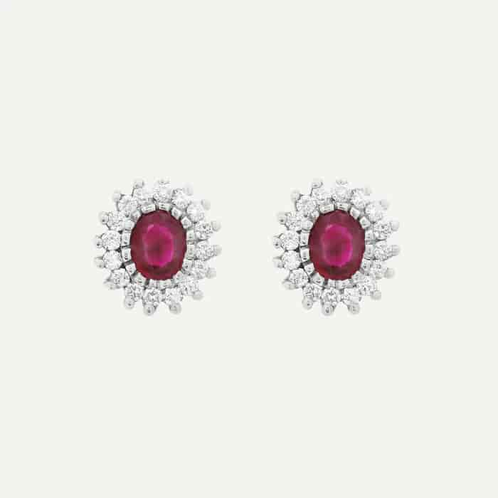Arete Corona Thin Ovalado - miniatura 3
