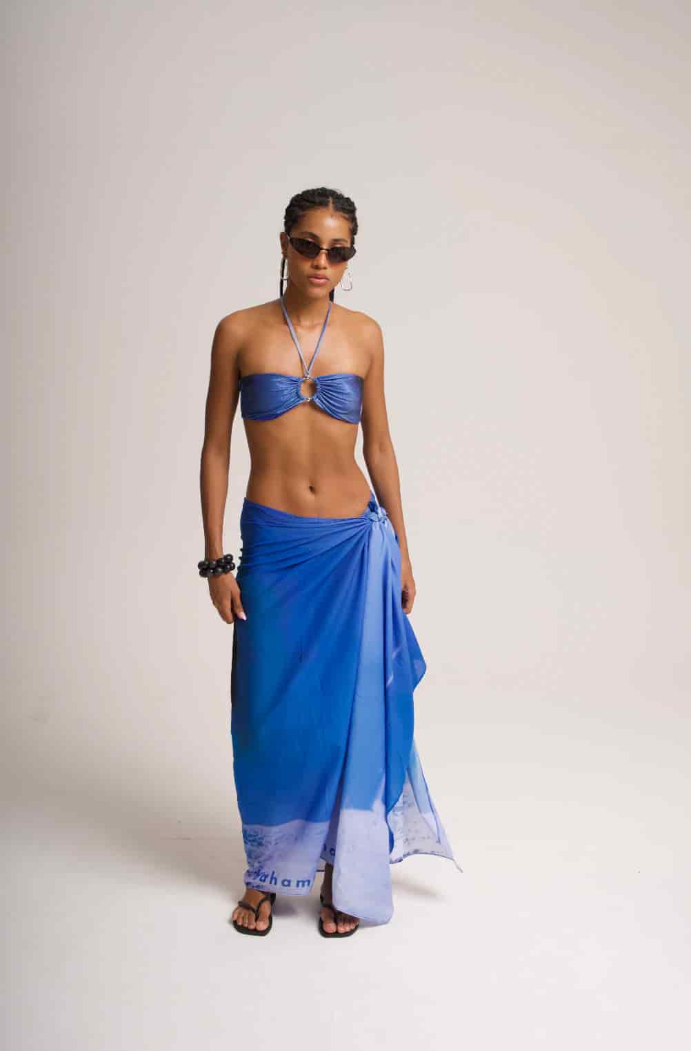 VENUS SARONG AZUL PROFUNDO - miniatura 2