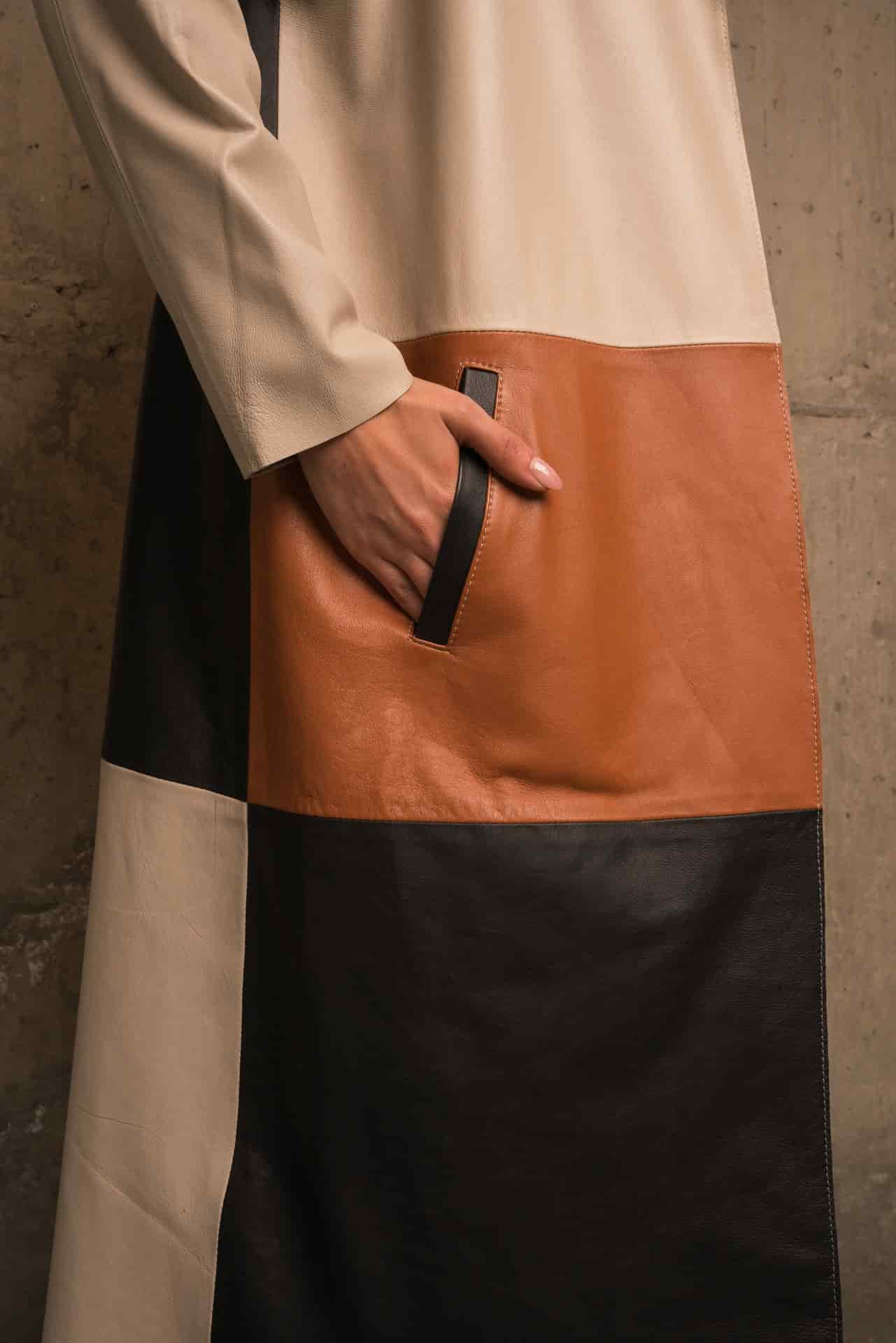 MAXI PILU BLOCK COAT - miniatura 4
