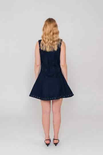 Cosmic Denim Dress - miniatura 3