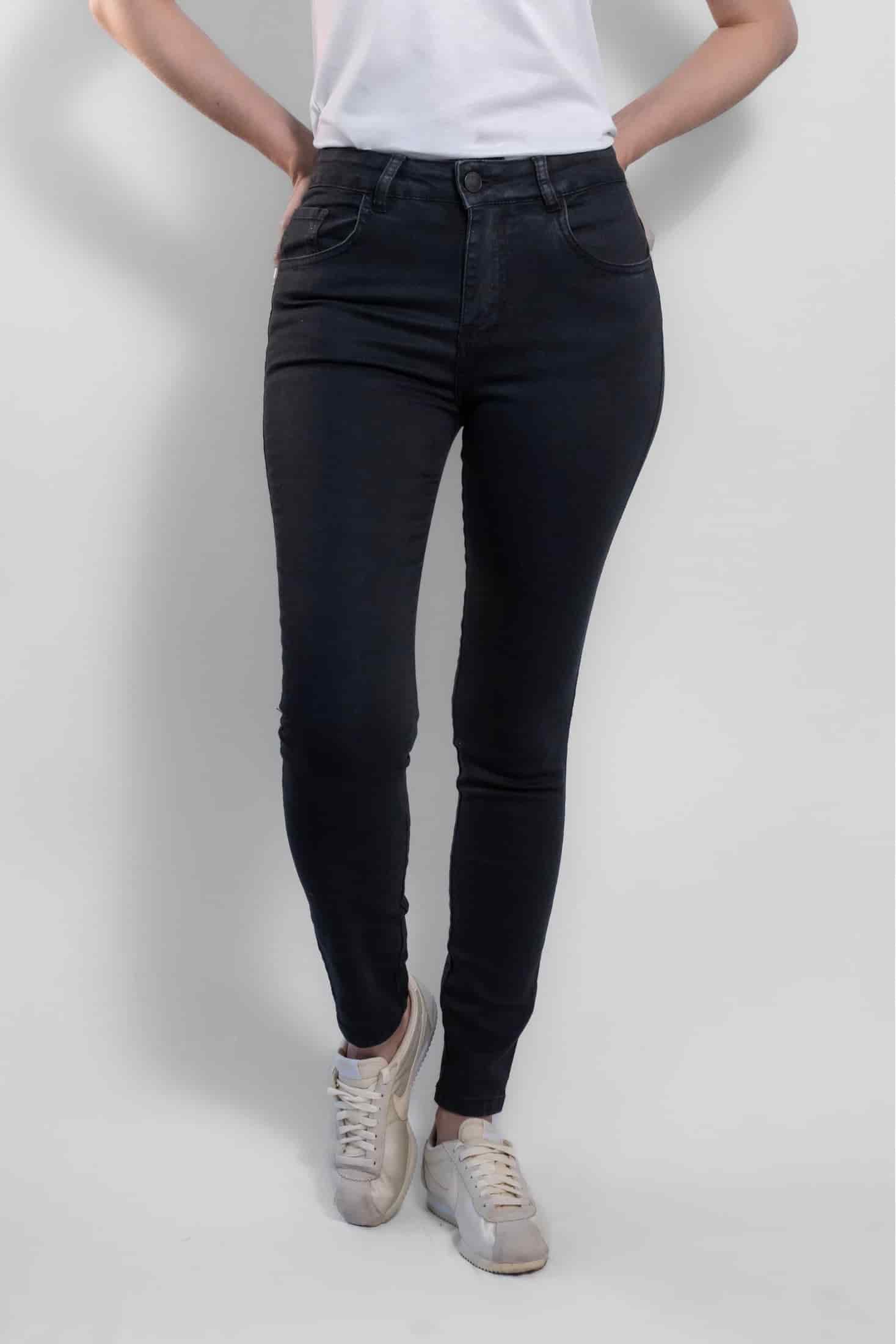Jean Elastico Skinny Negro - miniatura 1