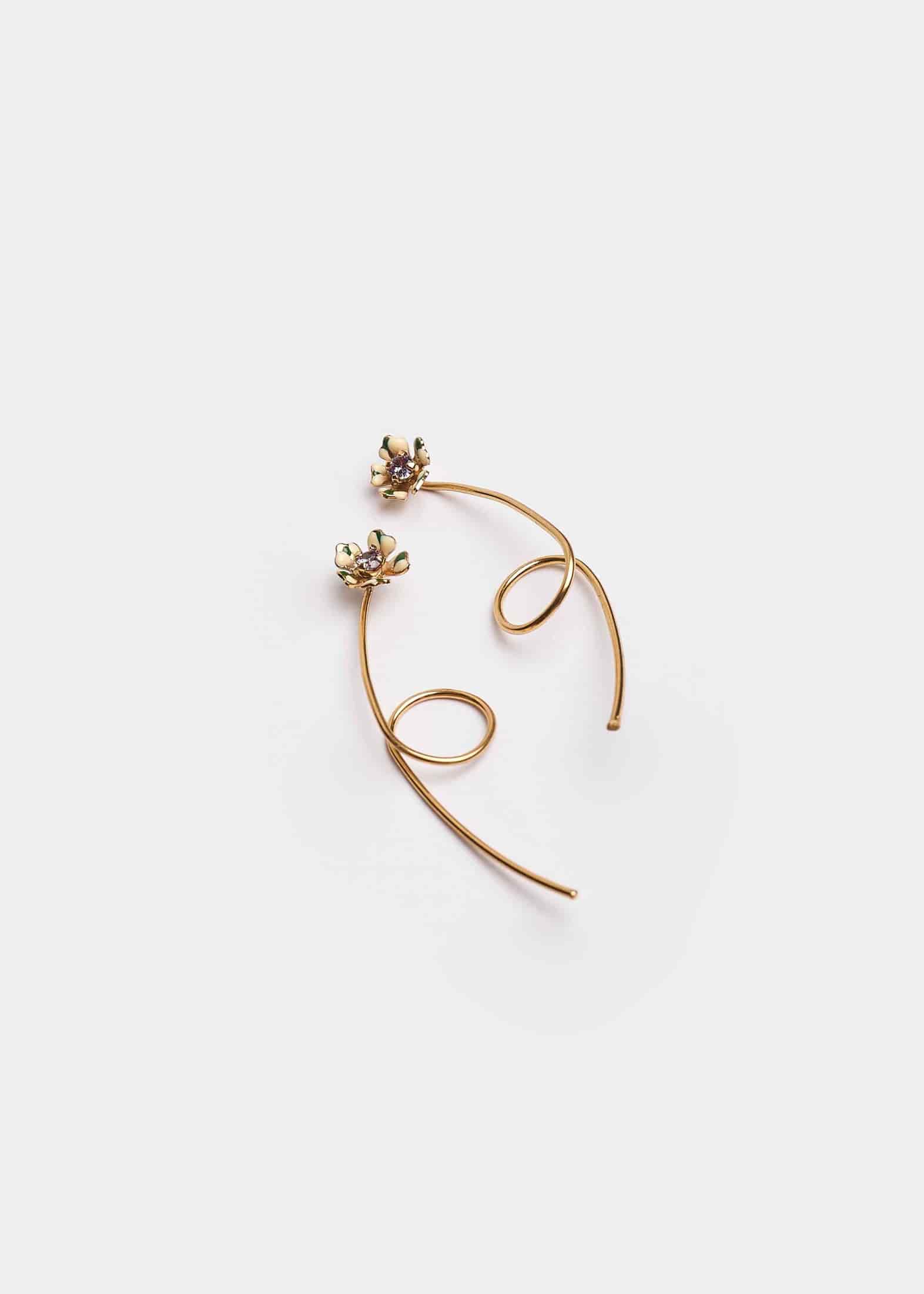 Aretes Bromelia Micro Butter - miniatura 1