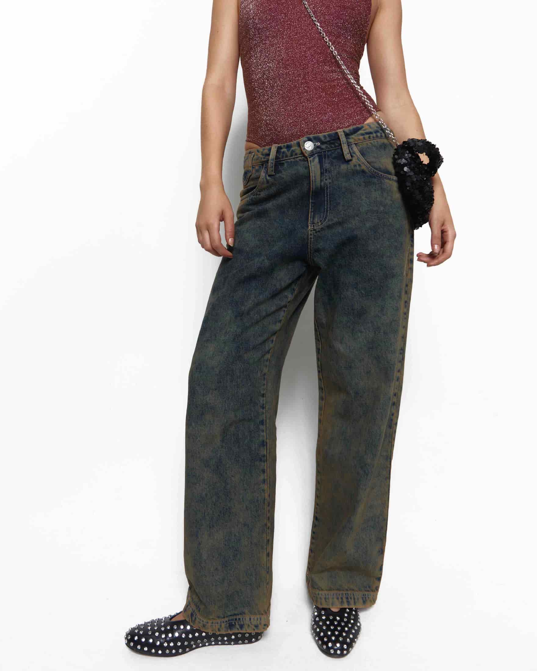 CORRODED POCKET JEANS - miniatura 7