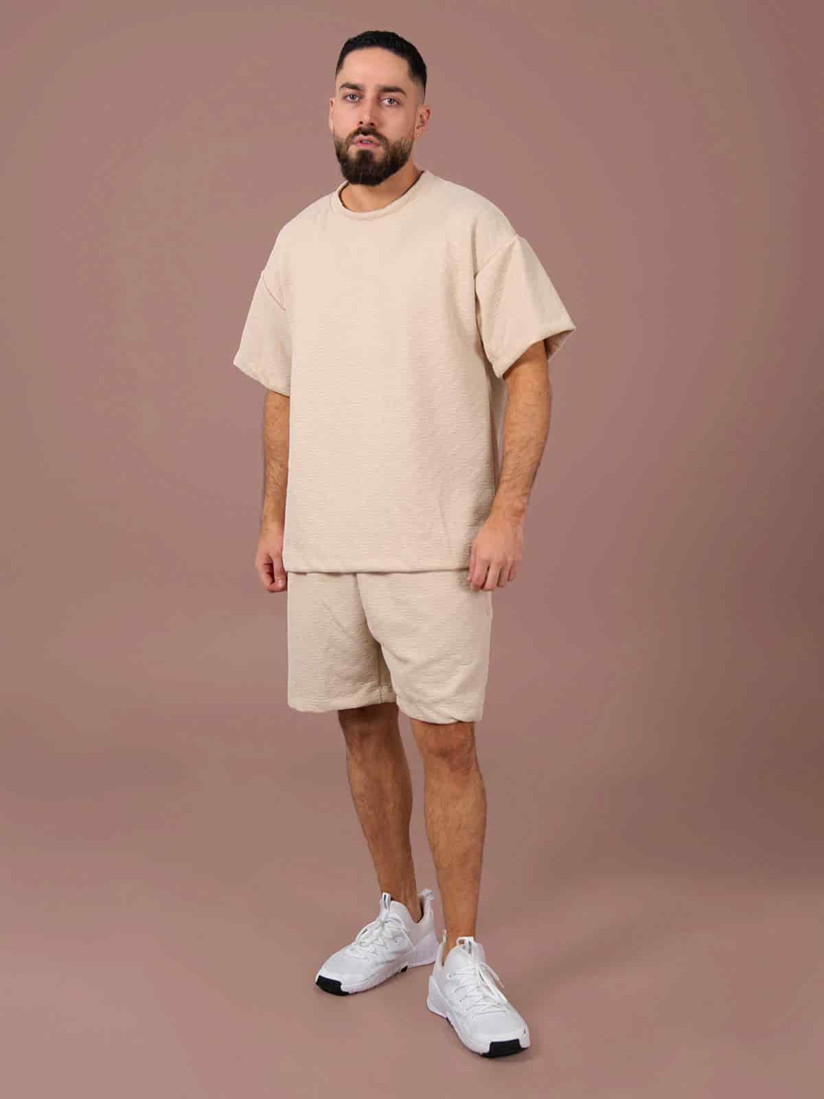 set mucura hombre beige - miniatura 1