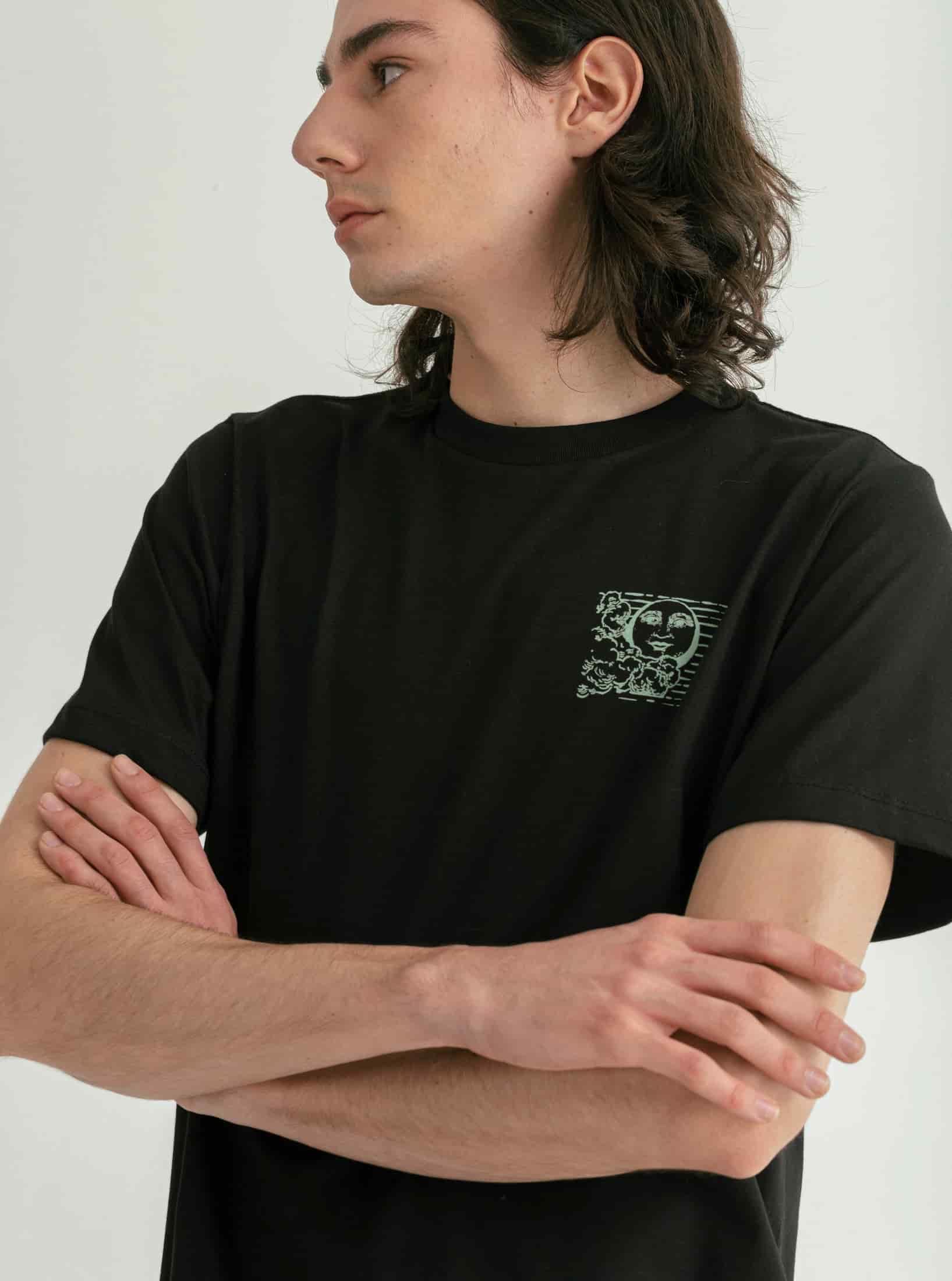 CAMISETA TAROT LUNA HOMBRE - miniatura 2
