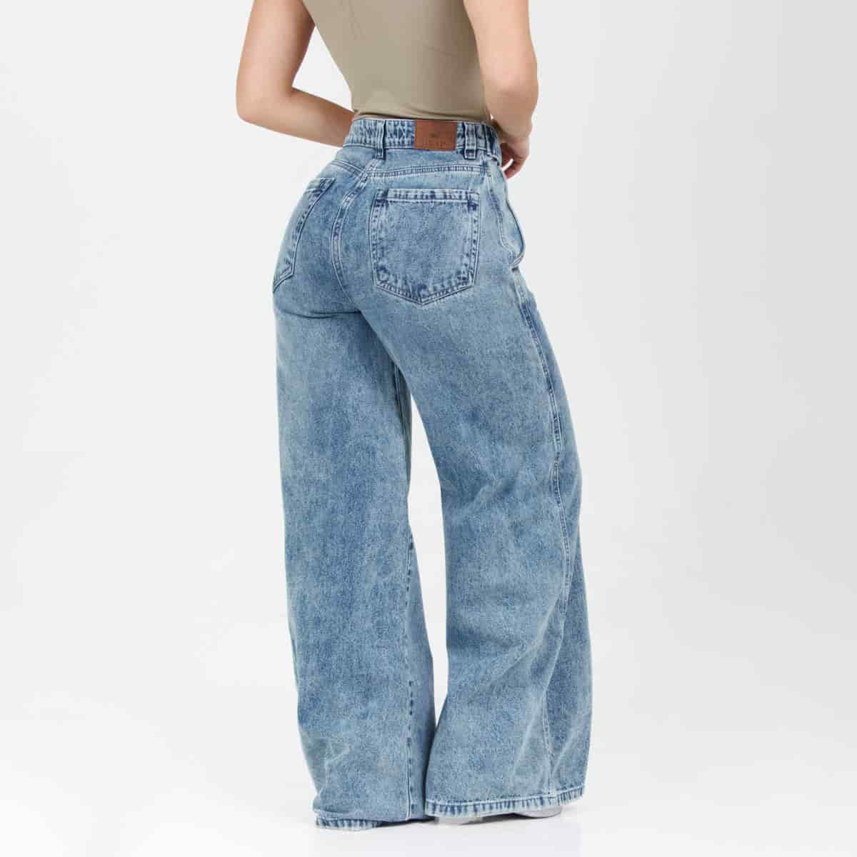 Jean Axspen Wide Leg Ax-2939 Rigido - miniatura 3