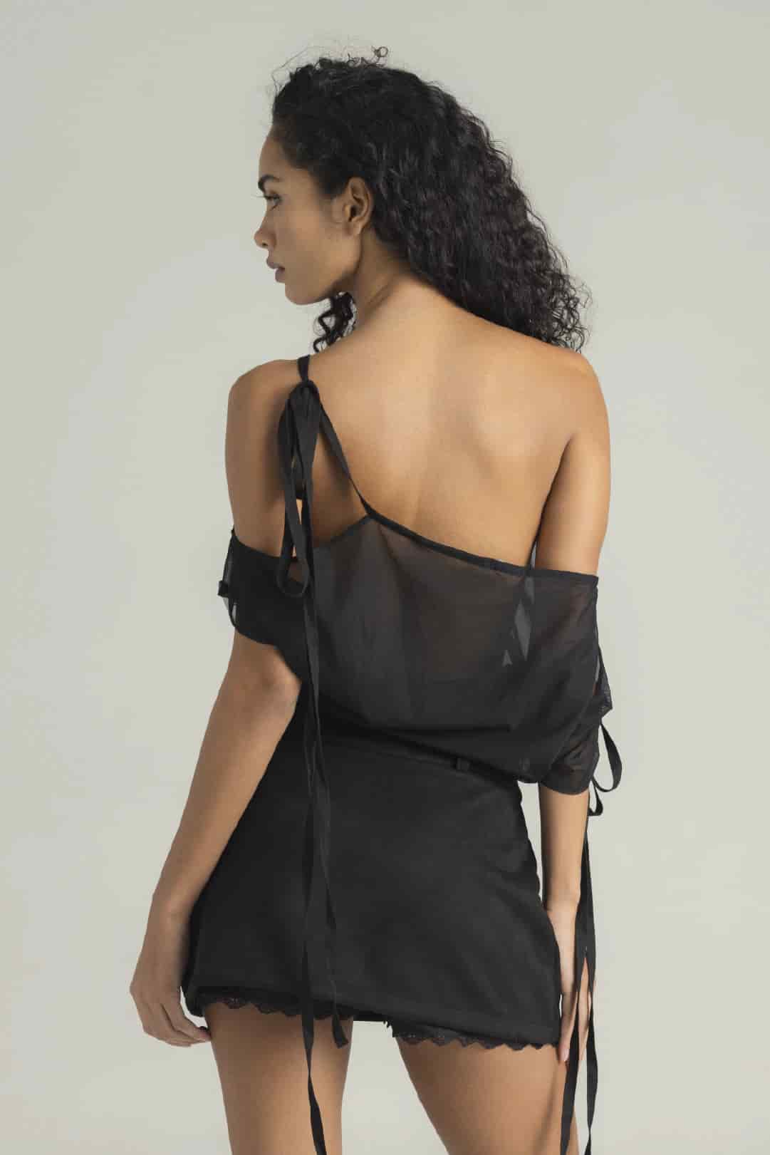 BLUSA VICTORIA NEGRO - miniatura 3