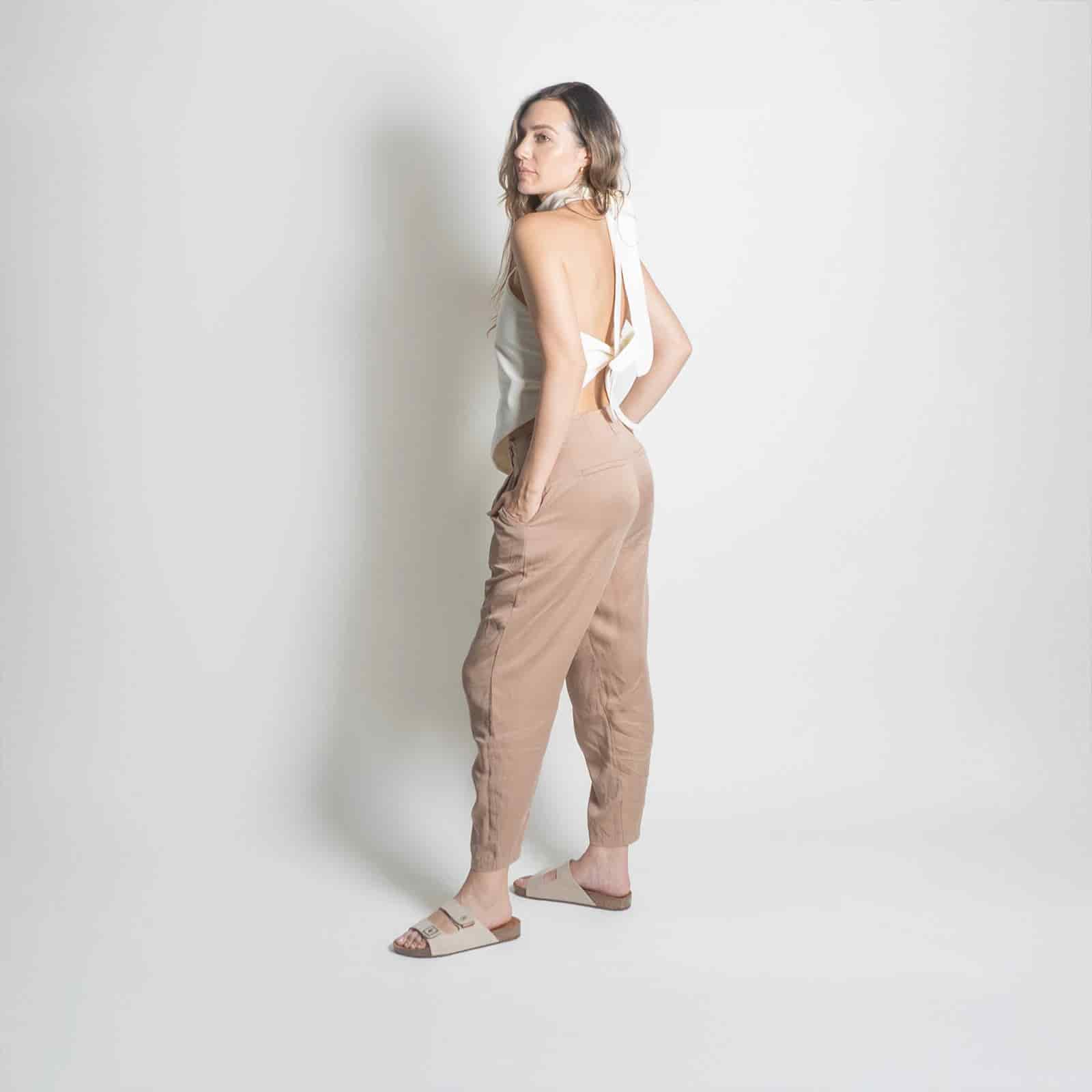 Sandalias "Ruta" Beige - miniatura 7