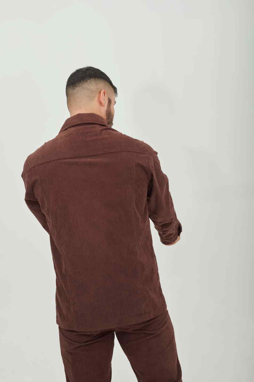 Chaqueta Corduroy Marrón - miniatura 4