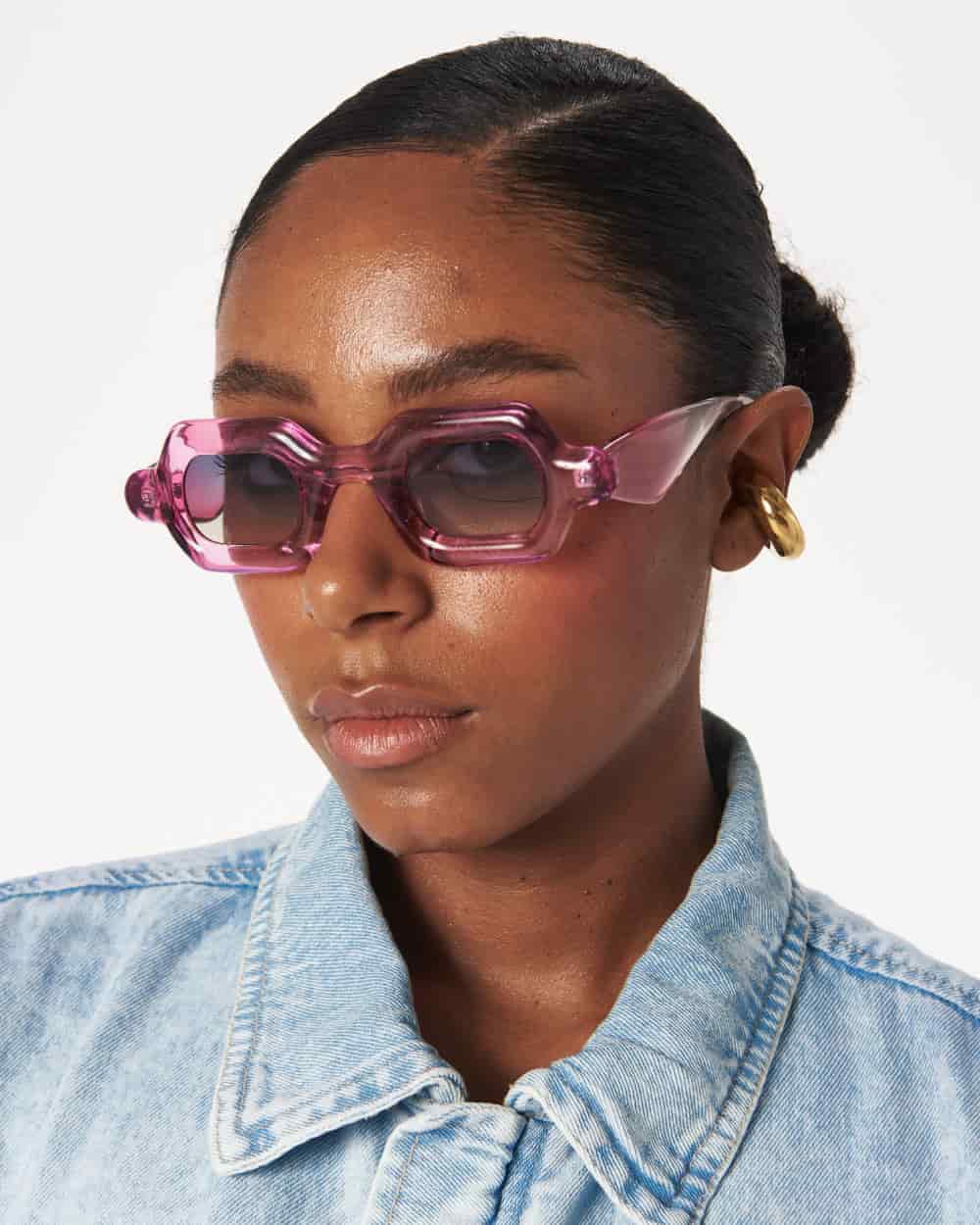 BUBBLE SQUARE GAFAS PINK - miniatura 2