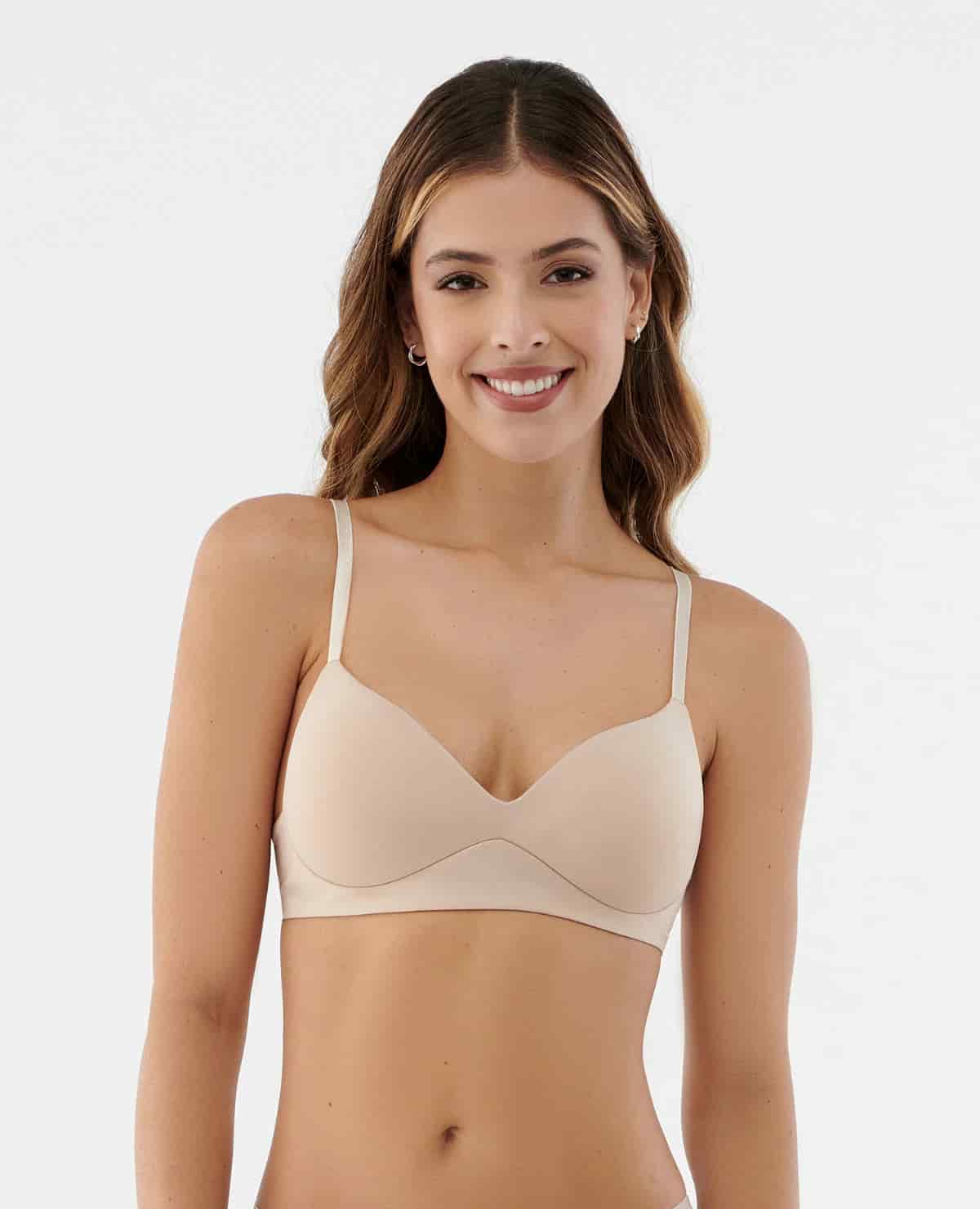 Brasier realce natural | Sin varilla | Microfibra | Copas suaves - miniatura 1