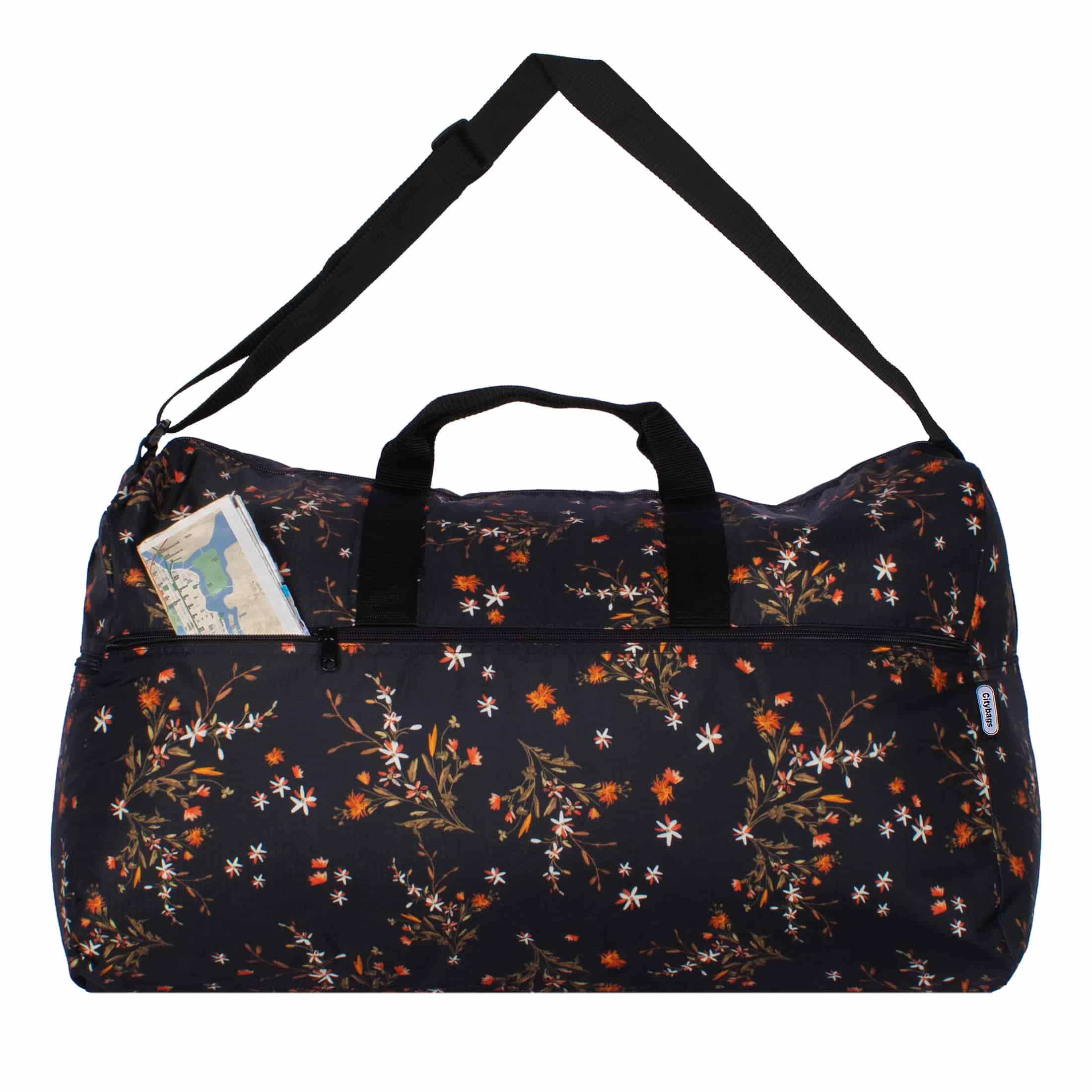 Maleta XL ULTRA Plegable Estampado Jazmin Citybags Multicolor - miniatura 4
