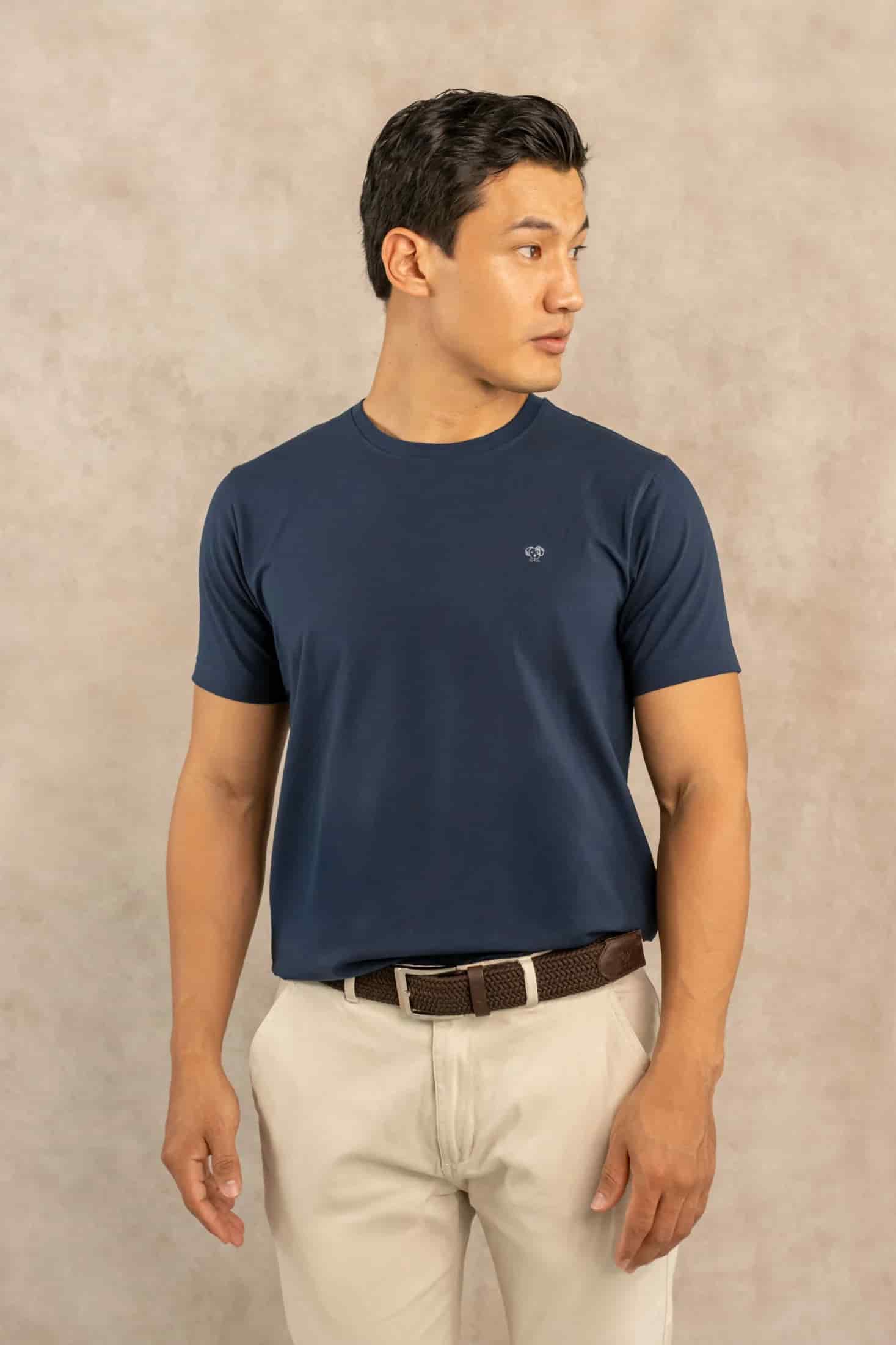 Camiseta Antimanchas Dark Blue - Talla Regular - miniatura 7