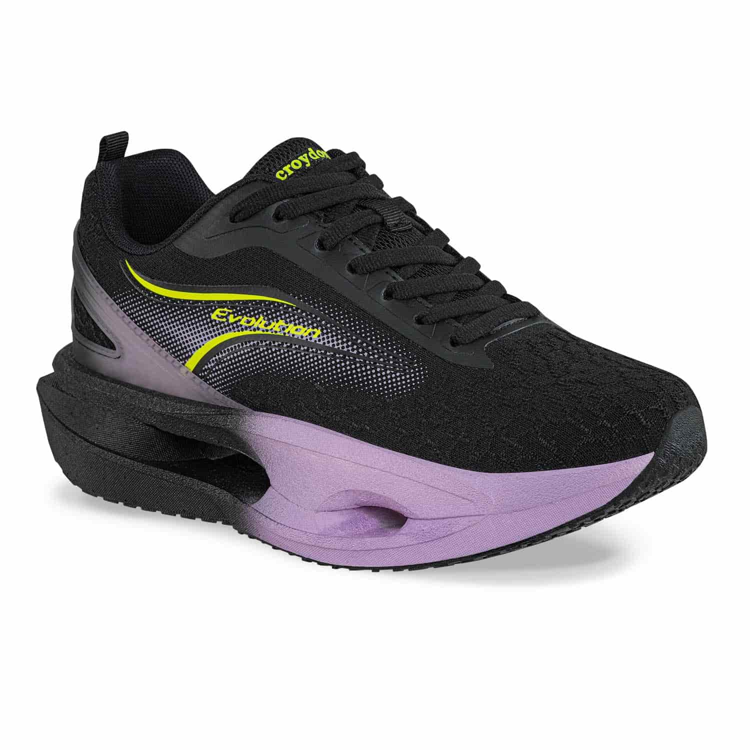 Tenis Running Talod Negro Croydon Para Mujer - miniatura 1