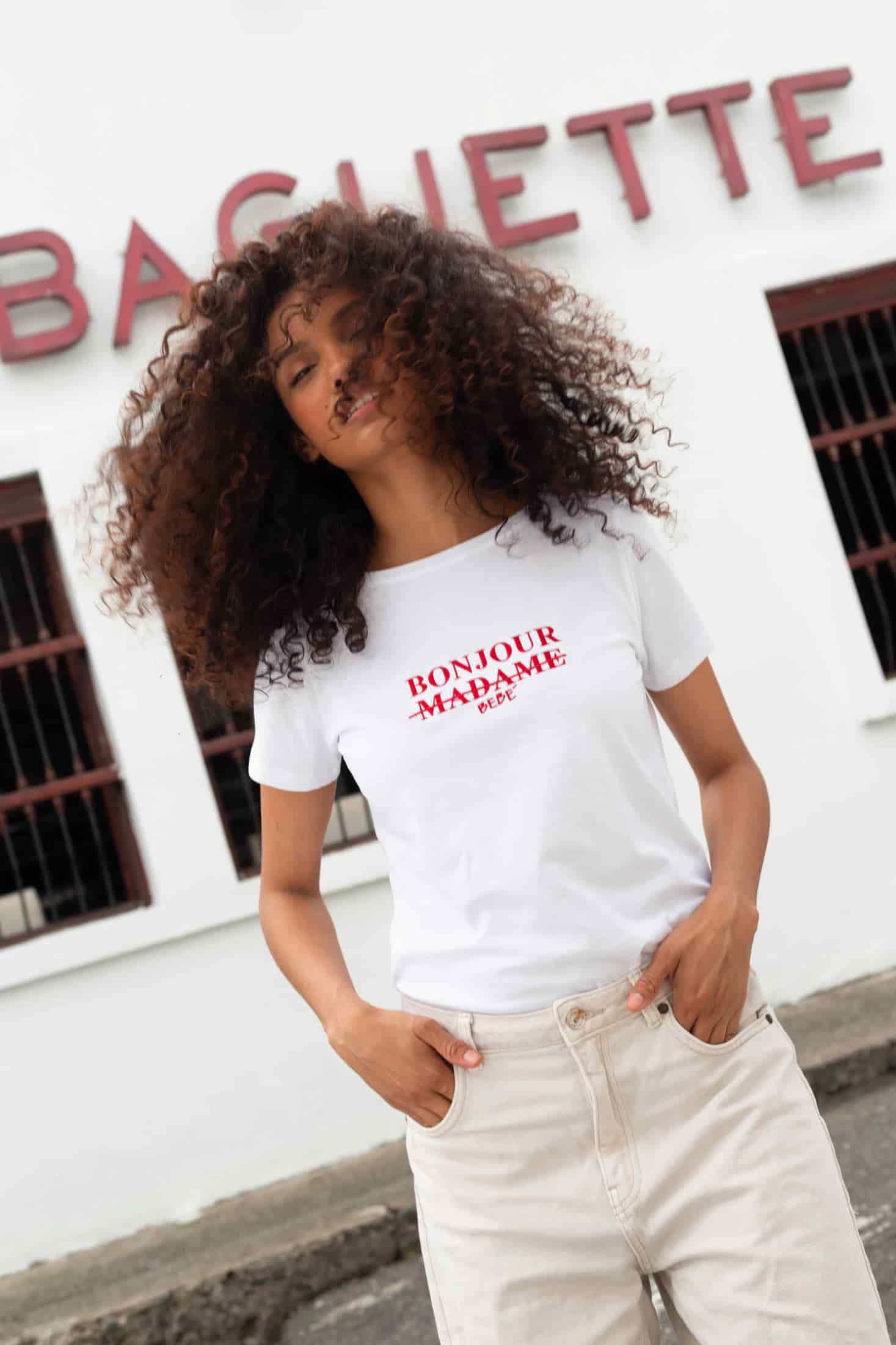 Bonjour Bebé Embroidered Basic Tee - miniatura 3