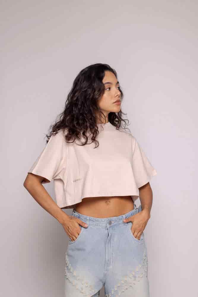 CropTop Basic Motion-Blanco - miniatura 3