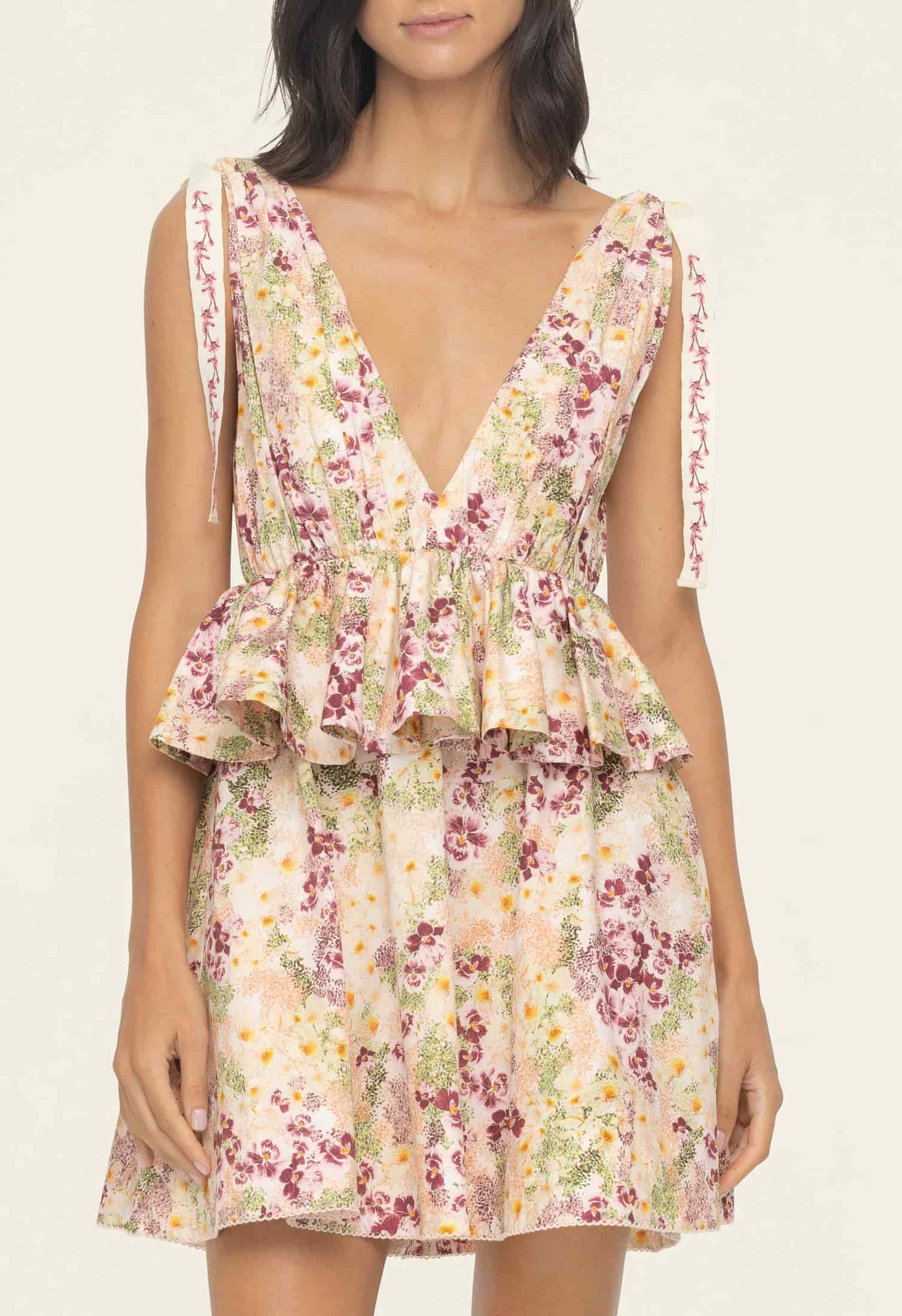 Infinito Florecer Mini Dress - miniatura 5
