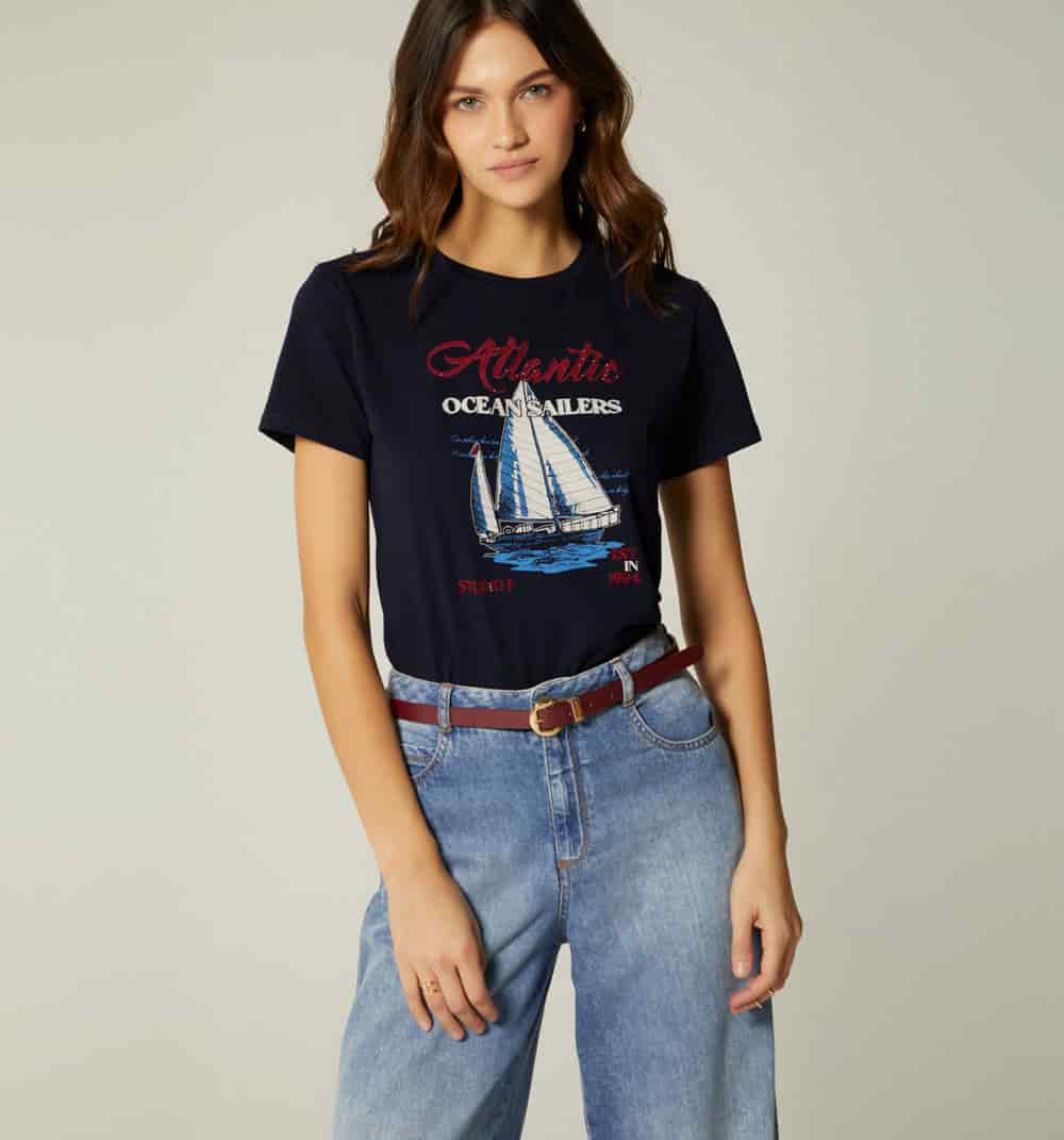 Camiseta estampado con hot fix - miniatura 3