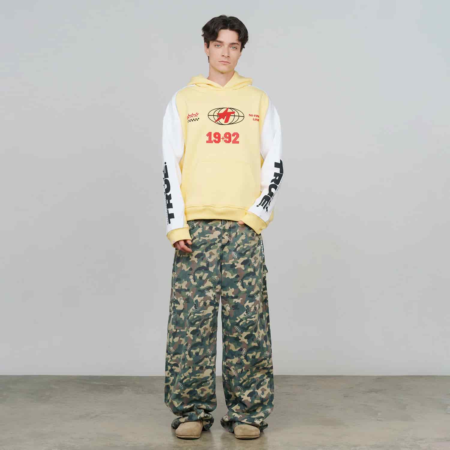 Fast Track Hoodie - Butter Yellow - miniatura 7