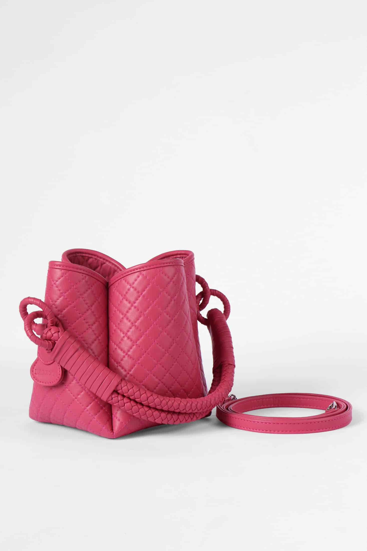 Tulip Mini Bucket Bag, Pink. - miniatura 4