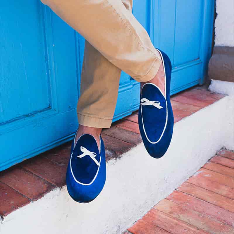 Loafers Tercio Azul Noche Lazo - miniatura 3