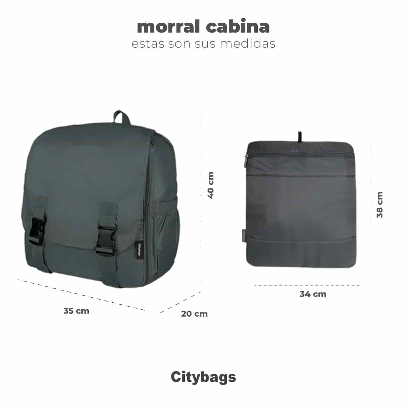 Morral Cabina Tapa Ultra Estampado Cayena Citybags - miniatura 9