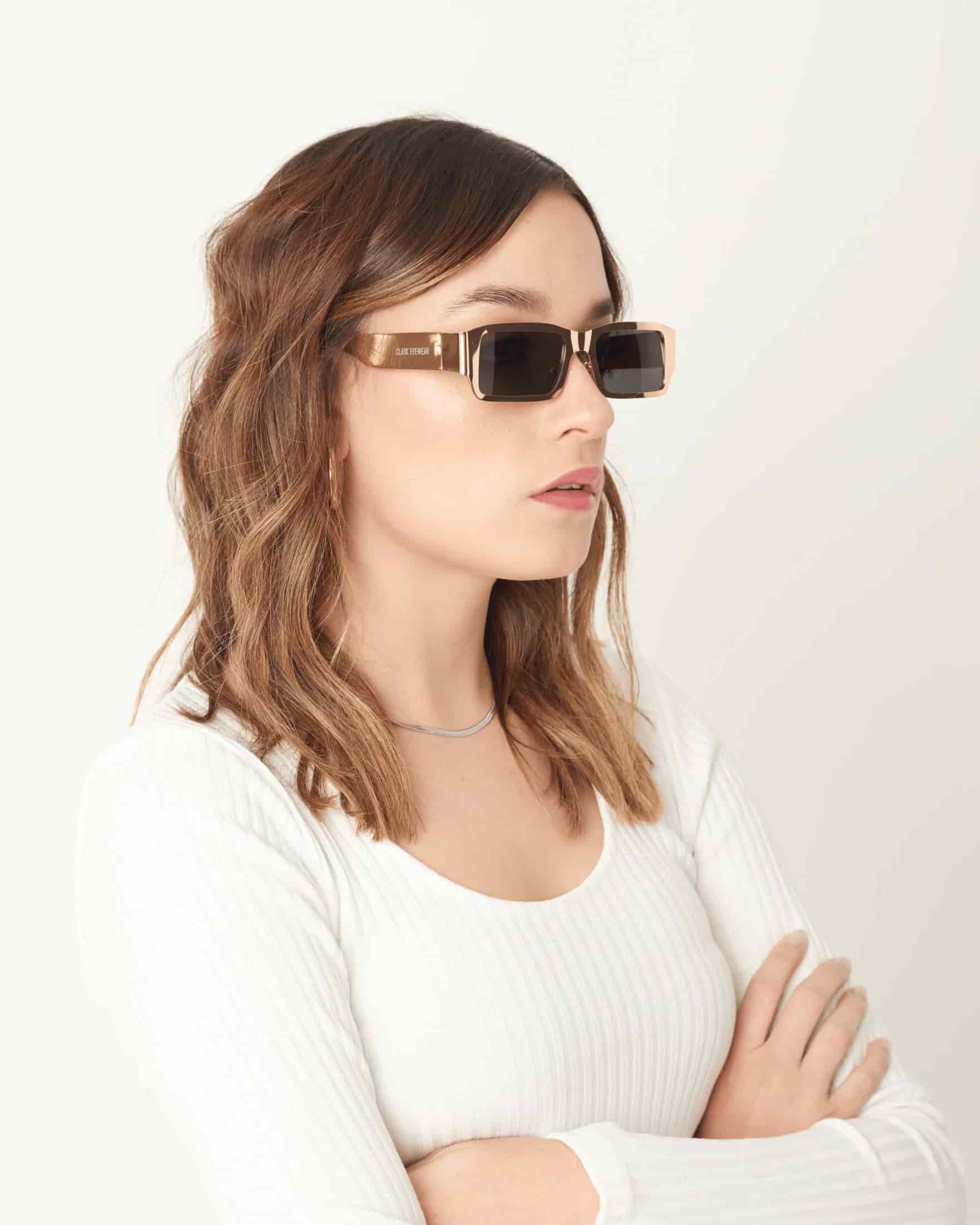 HENDRIX SUNGLASSES - GOLDEN/BLACK - miniatura 3
