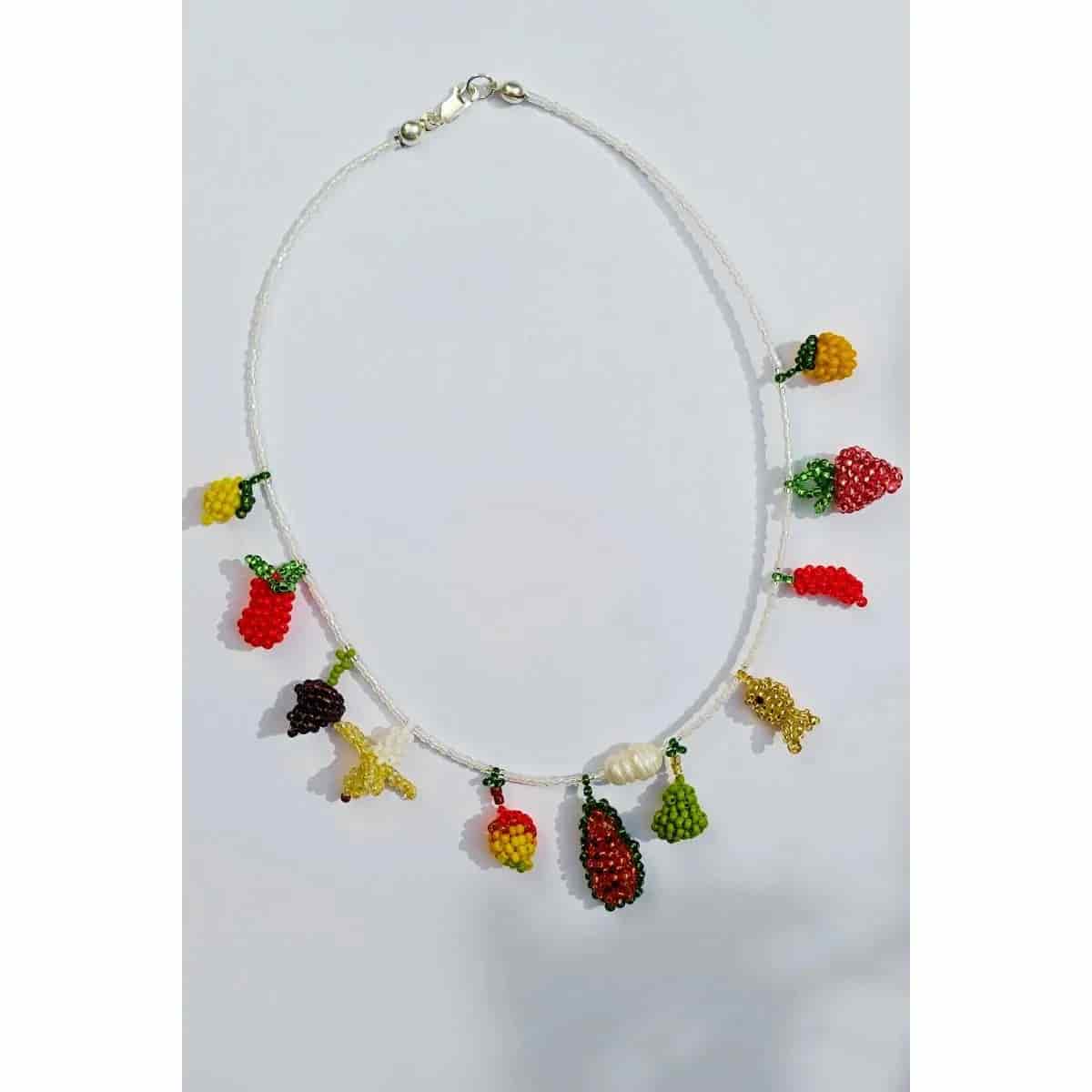 11 FRUIT SPECIAL PAPAYA NECKLACE - miniatura 2