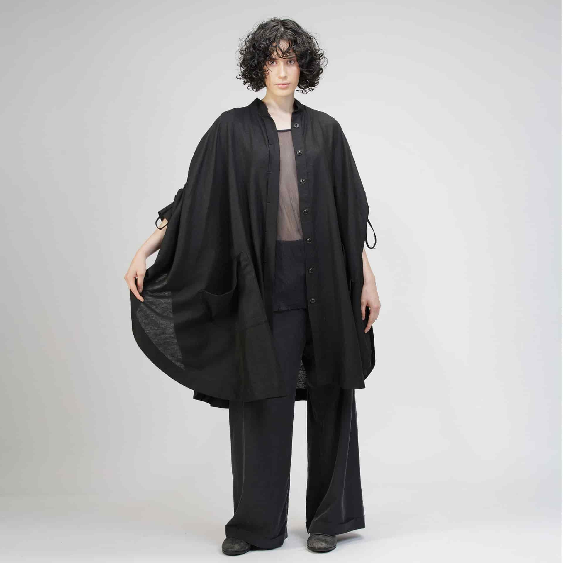 Camisa Circular - Negro - miniatura 1