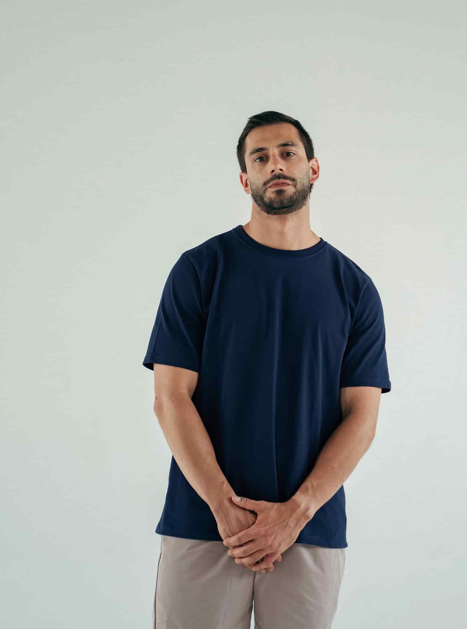 Camiseta Hombre Regular Fit - Navy - miniatura 3