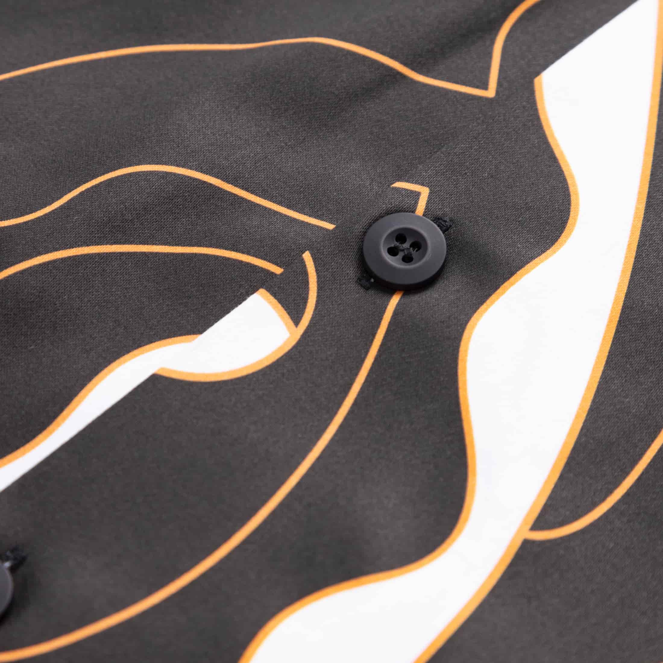 CAMISA EFECTO SNAKES NEGRA - miniatura 3