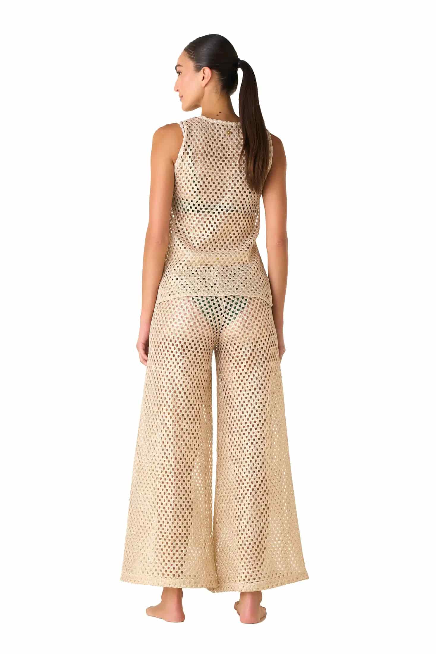 Pantalón Yere Net Gold - miniatura 2