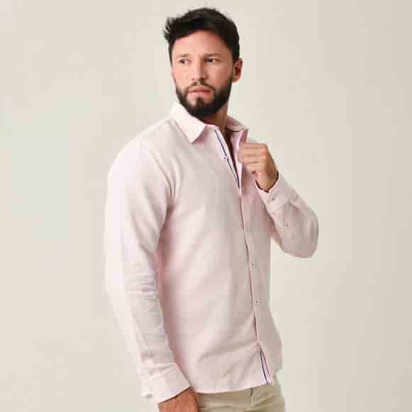 CAMISA ML 100% ALGODON HOMBRE - miniatura 37