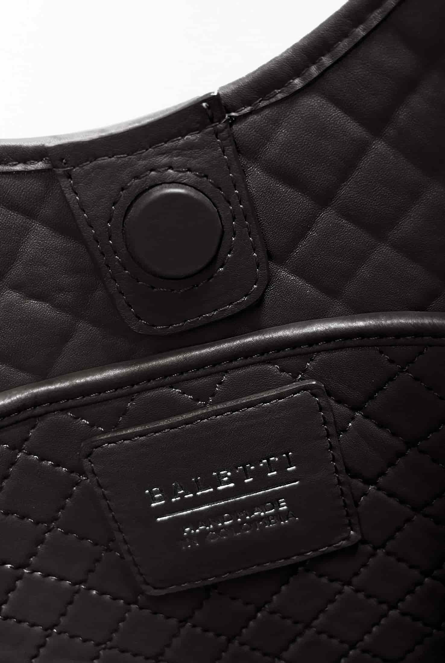 Saddle Shoulder Bag, Black - miniatura 7