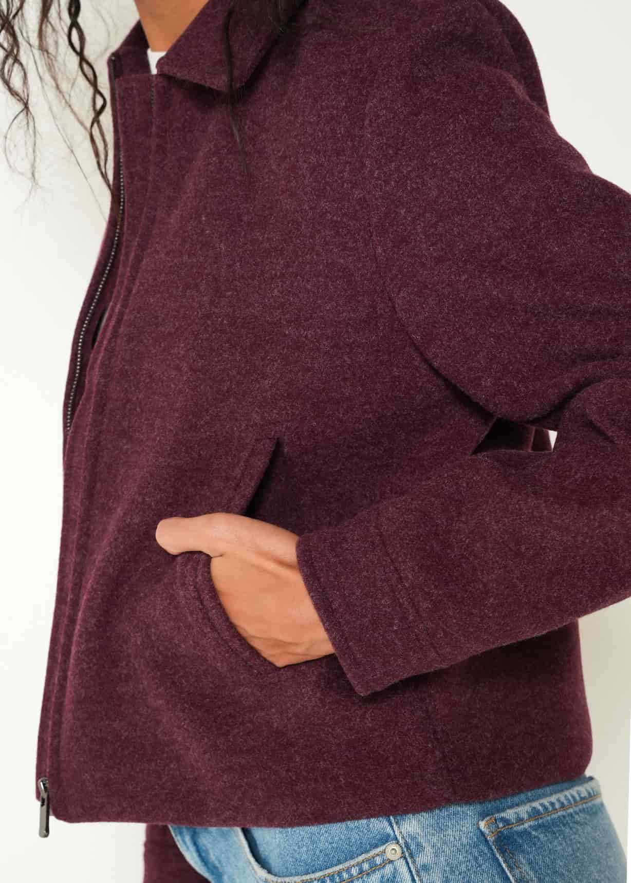 Chaqueta manga larga cuello clásico - miniatura 5
