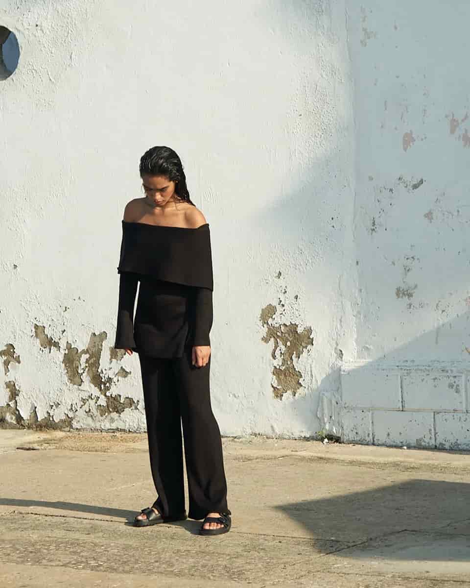 THEO BLACK SWEATER - miniatura 6