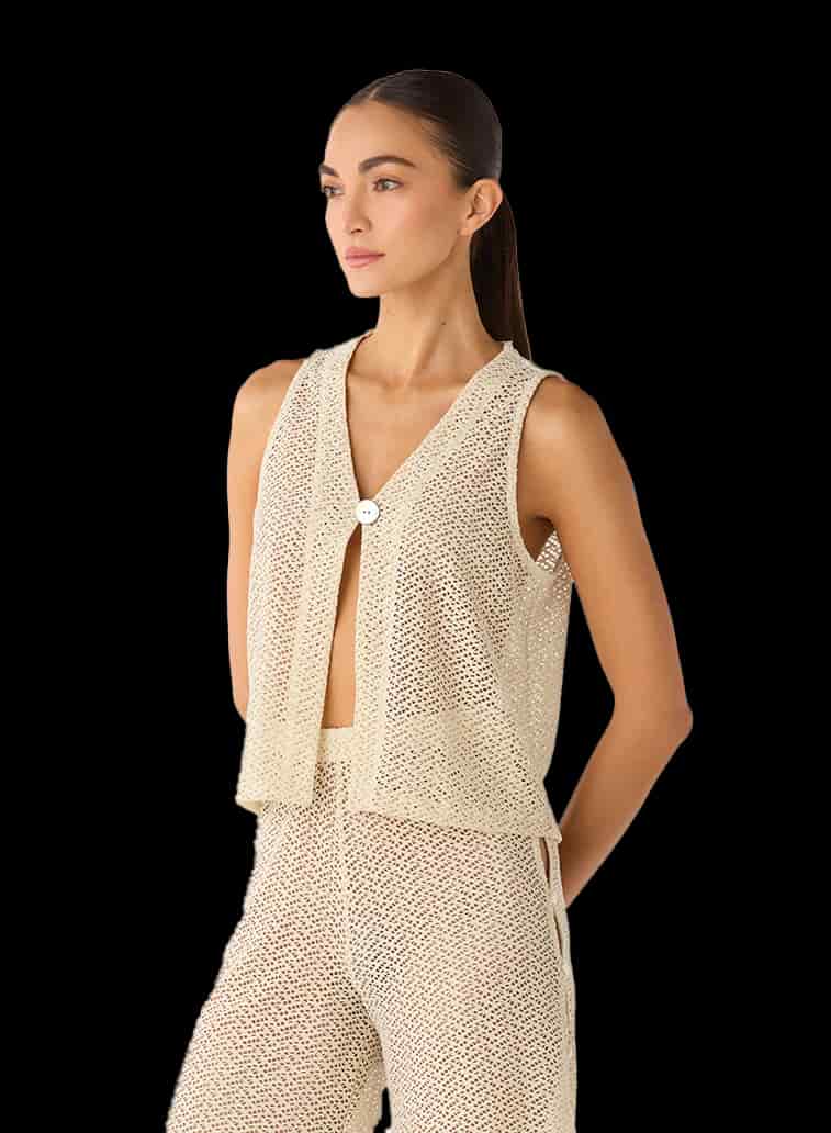 Camisa Adara Nilo Ivory - miniatura 1