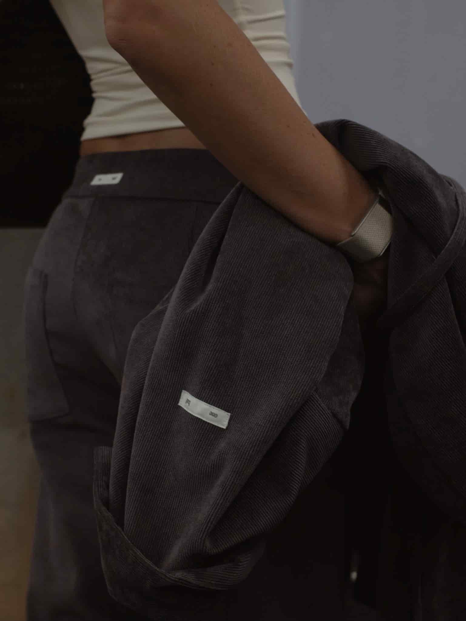 CORD BLAZER - DEEP BROWN - miniatura 10