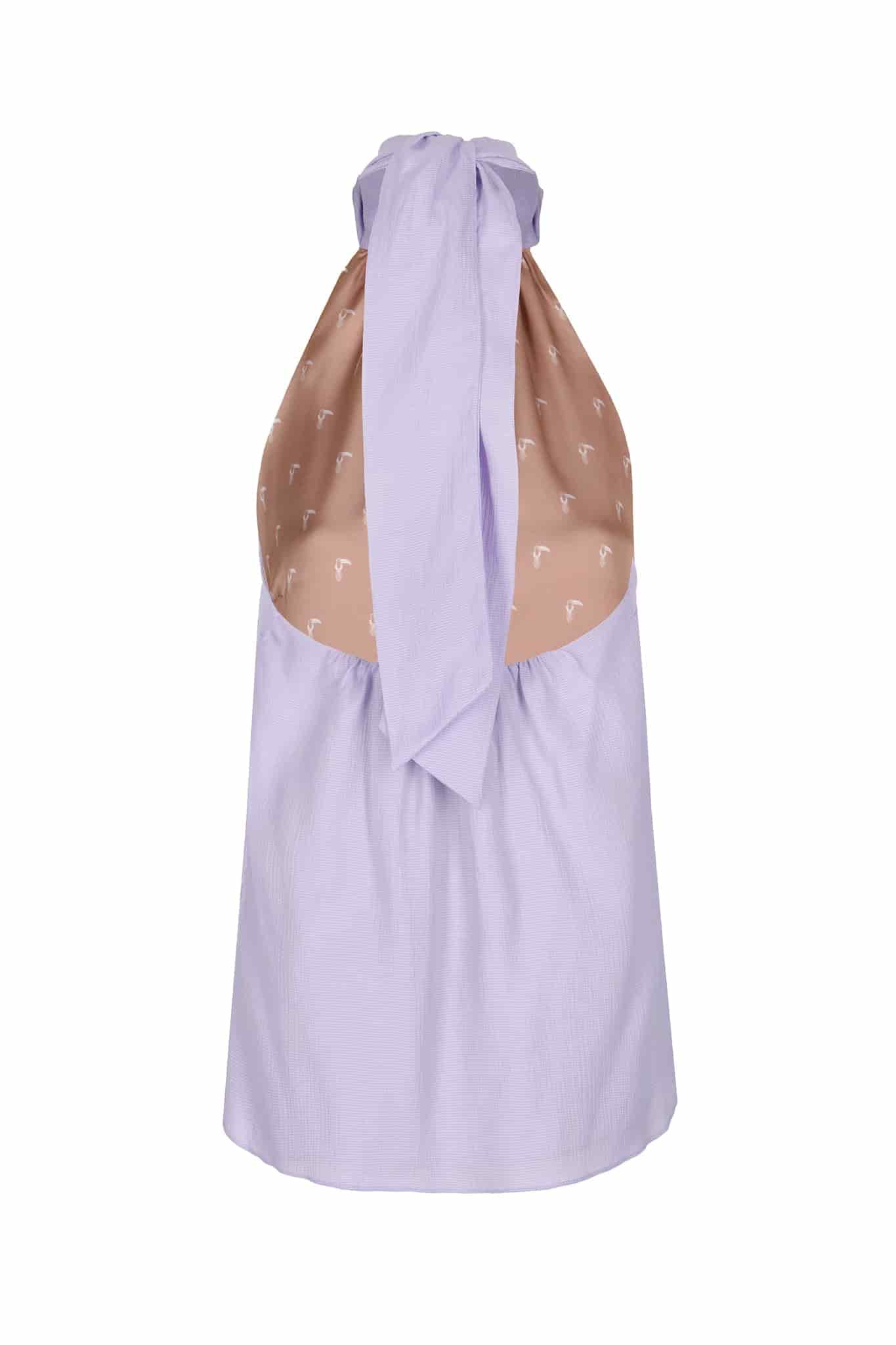 Magdalena Martellato Silk Blouse / Lila - miniatura 2