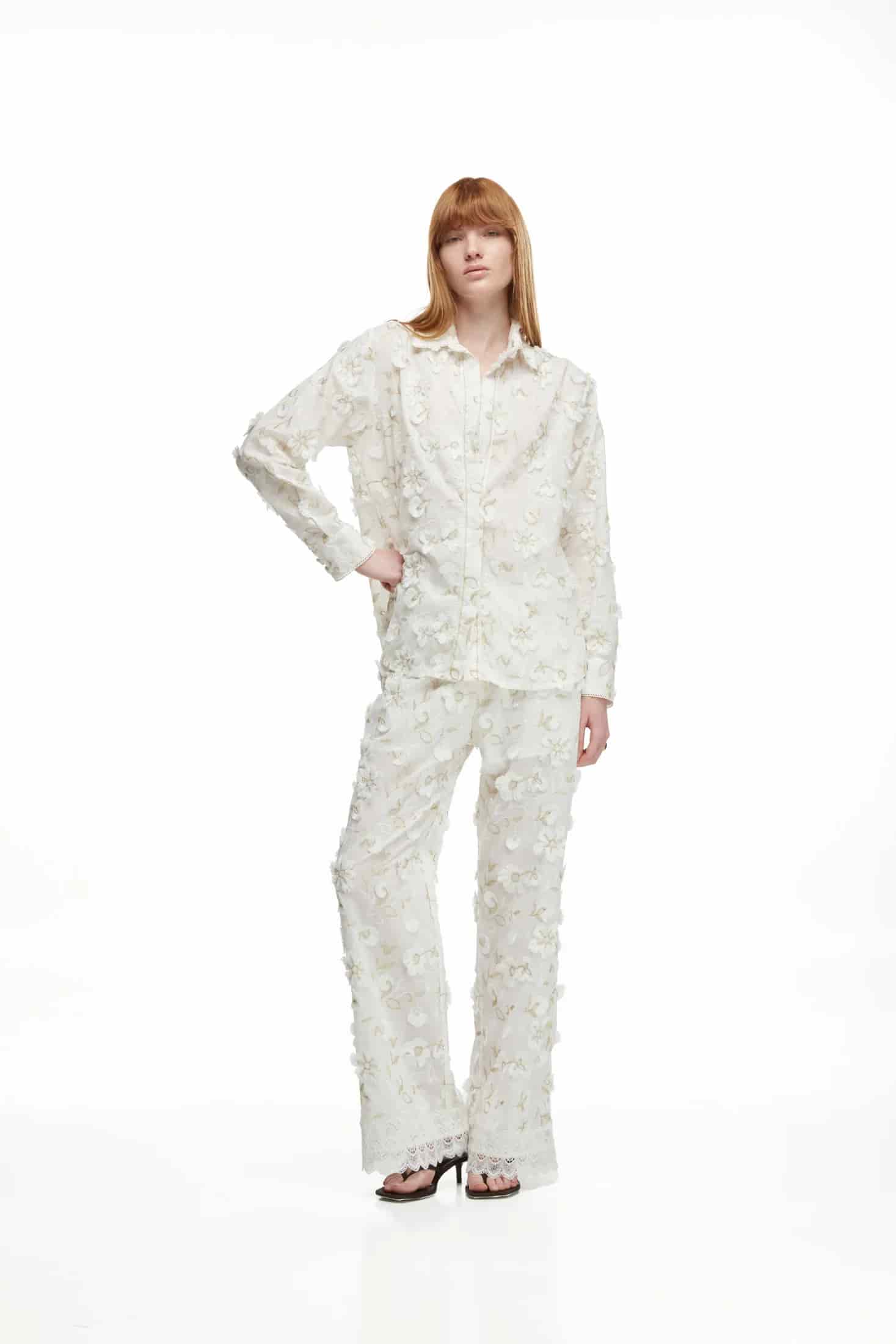 CELIA PANTS WHITE - miniatura 8