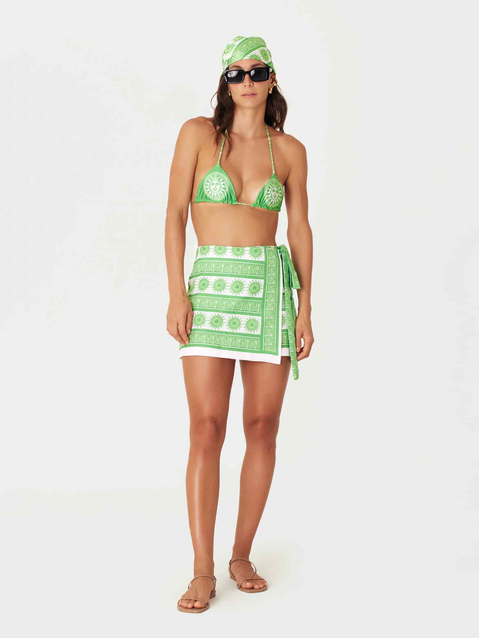 Top De Bikini Goza - Verde - miniatura 1