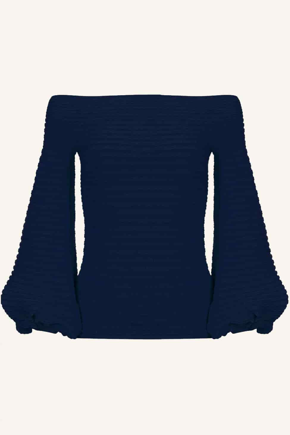 Conde Ribbed Blouse - miniatura 24
