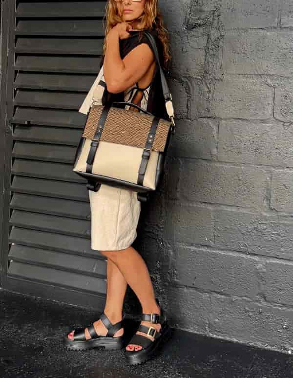 SANDALIAS CHUNKY NEGRO - miniatura 7