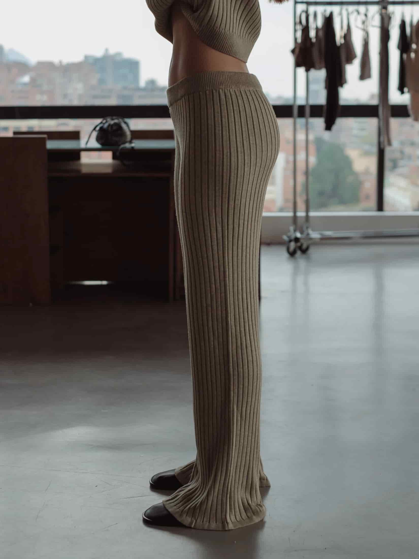 SAUNA KNIT PANTS - CHIPS - miniatura 7